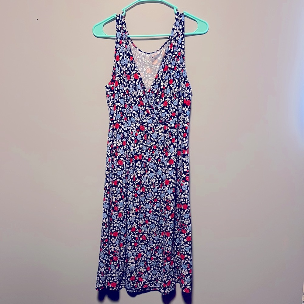 St. John’s Bay floral sundress XL soft, stretchy & light!